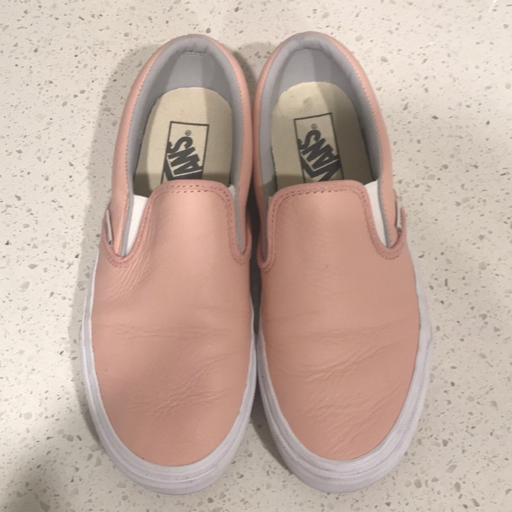 Pastel pink vans